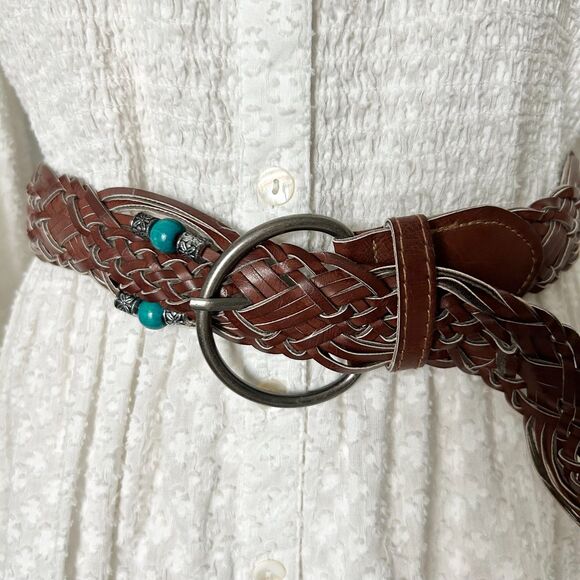 Double D Ranch 100% Cotton Smocked Mini Dress in White Size Medium - Picture 2 of 6